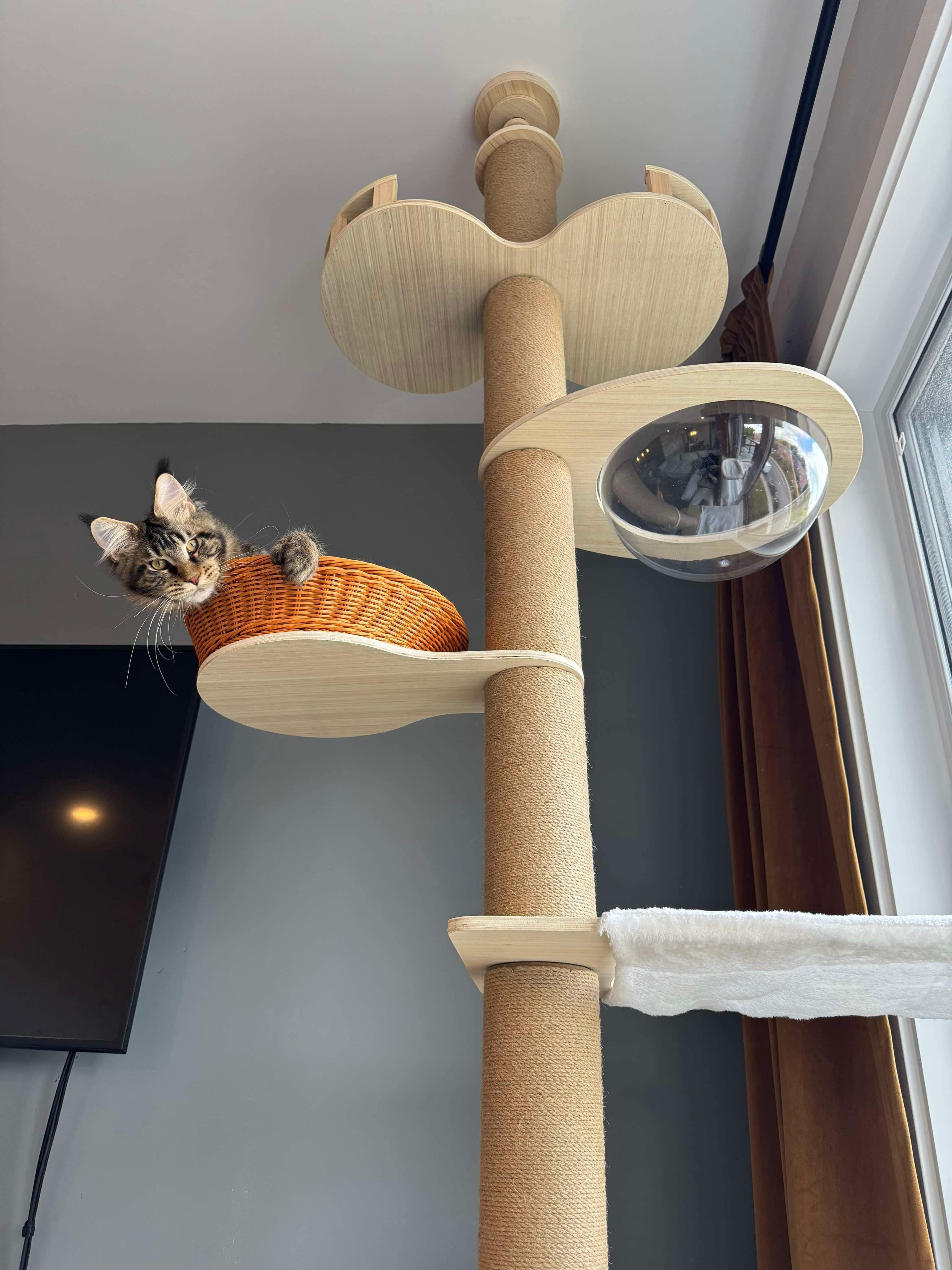 Kitty Kingdom Cat Tree - Original Edition - kittykingdom.ca